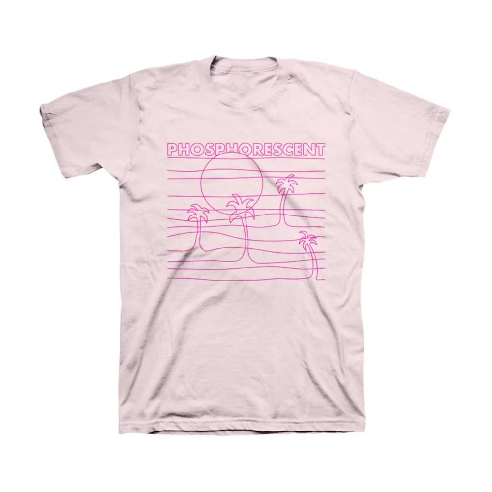 Light Pink Phosphorescent Concert Tee